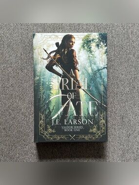 J.E. Larsen A Trial Of Fate Hardcover Book